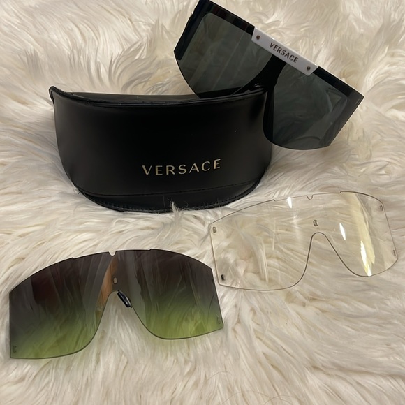 Versace oversized sunglasses